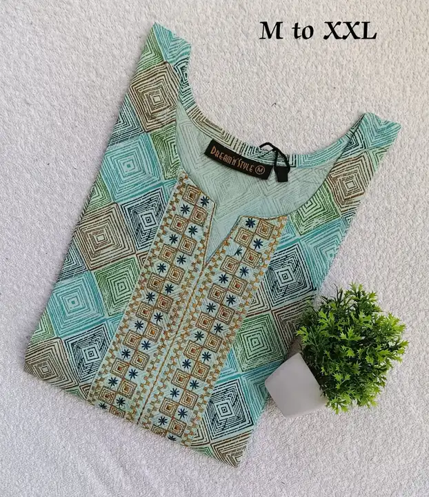 Branded Embroidery KURTI  uploaded by Jho fashion boutique on 11/27/2023