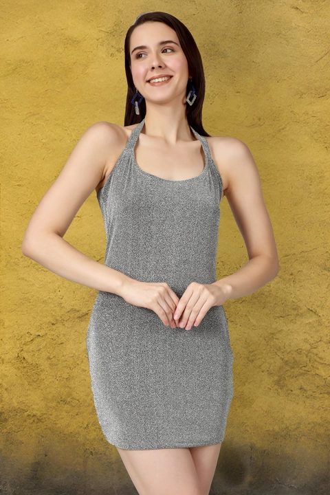Silver Bodycon Dress  uploaded by business on 11/27/2023