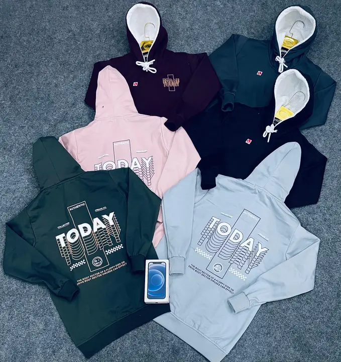 BRANDED HOODIES
2 THREAD
FABRIC: BIOWASHED 
PC FLEECE 
SIZE:M L XL

MOQ :36 PCS
Price 355
LIMITED ST uploaded by  Biggest shirt manufacture T square🥼  on 11/27/2023