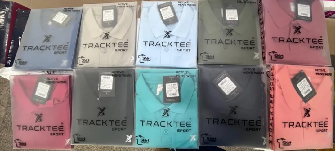 Post image I want 20 pieces of Track Tee Brand T-shirts at a total order value of 5000. Please send me price if you have this available.