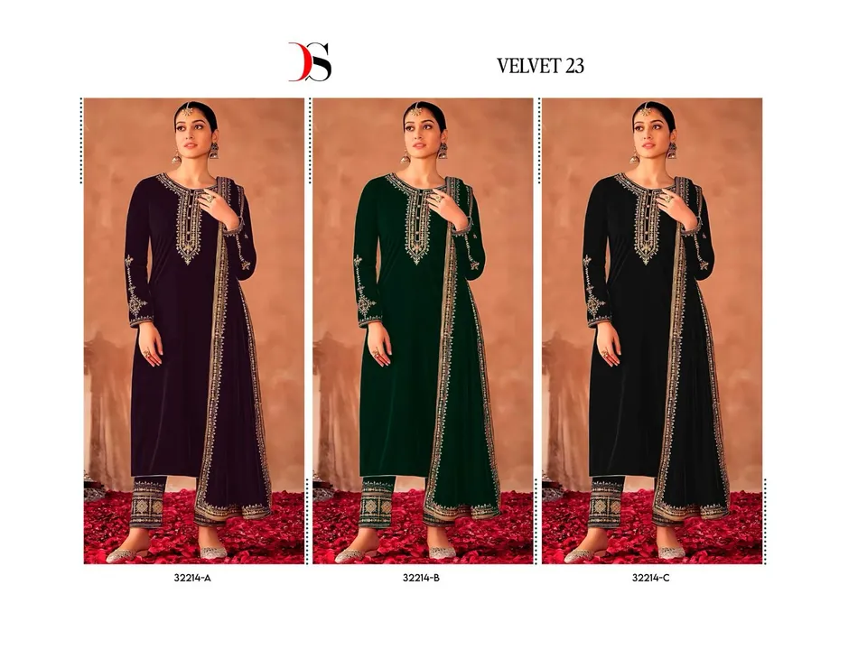 Velvet suit Meterial velvet 23  uploaded by business on 11/27/2023