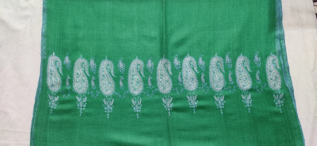 Pure pashmina scarf with hand needle work  uploaded by R A textiles on 11/27/2023
