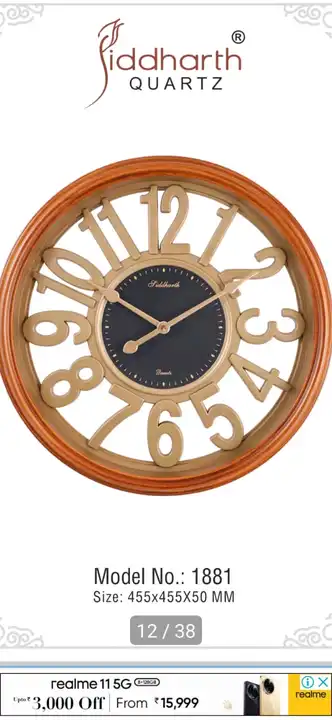 Wall clocks  uploaded by business on 11/27/2023