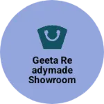 Business logo of Geeta readymade showroom