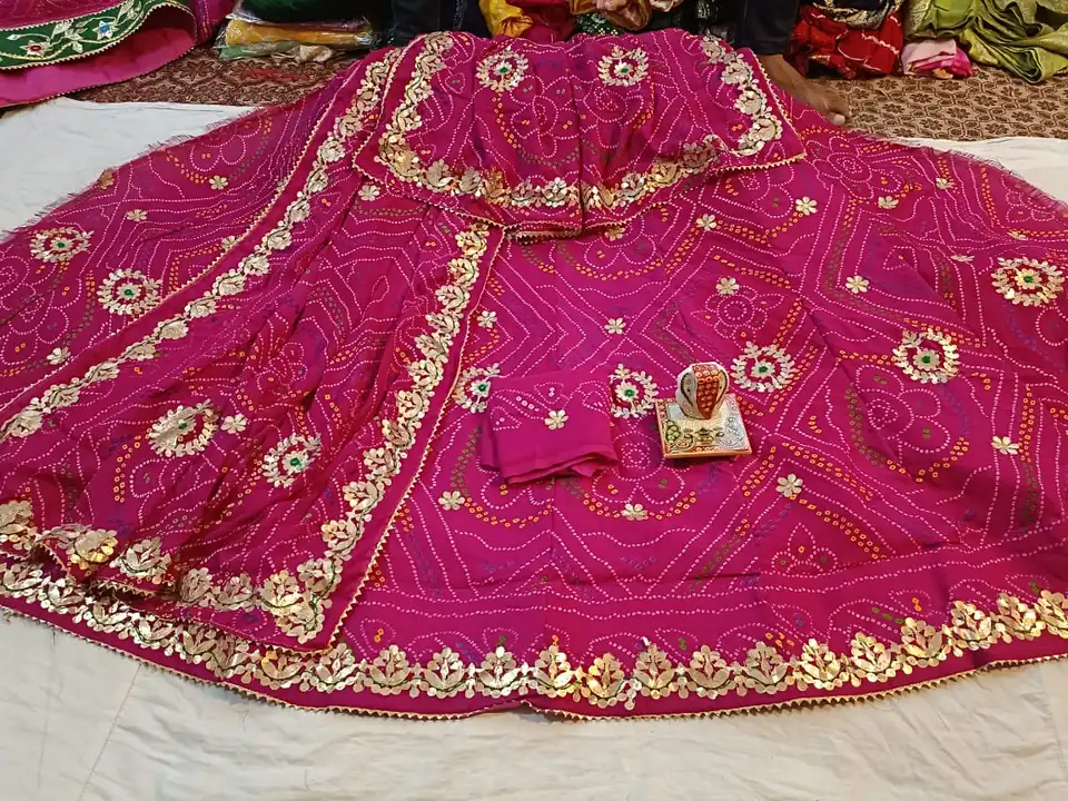 Product uploaded by Jaipuri wholesale gotta patti kurtis nd sarees on 11/28/2023
