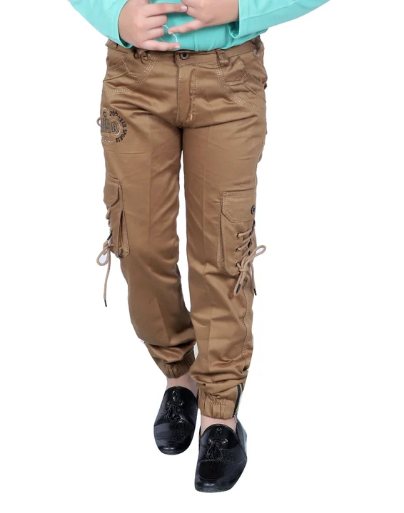 Khaki Boys Cargo Pants  uploaded by M.K.Garments on 11/28/2023