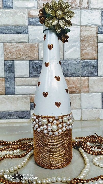 Decorative bottle uploaded by Handicraft Bottle pots on 7/18/2020