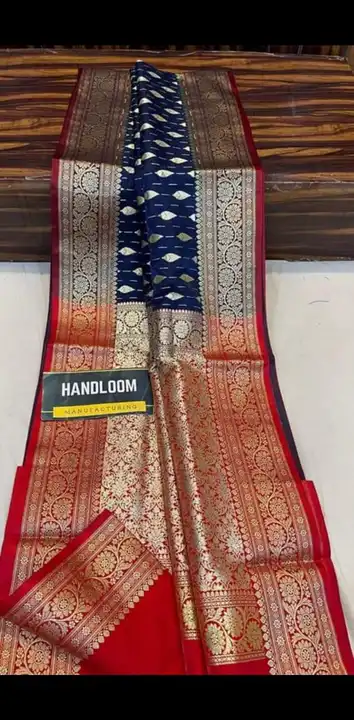 Banarasi semi katan silk sarees  uploaded by Zeya Textiles on 11/28/2023