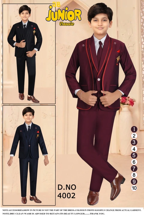 Kid's blazzer suit  size (1×10) Spl box packing  uploaded by Mohit Garments  on 11/28/2023