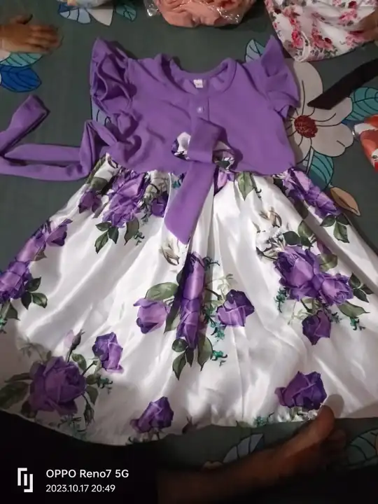 *GIRLS FROCK*

*SIZE 1 TO 6 YEARS MIX*

*DESIGN AND COLOUR MIX*

*PIC 70 ONLY*

*RATE 150 RS*

*BOOK uploaded by Krisha enterprises on 11/28/2023