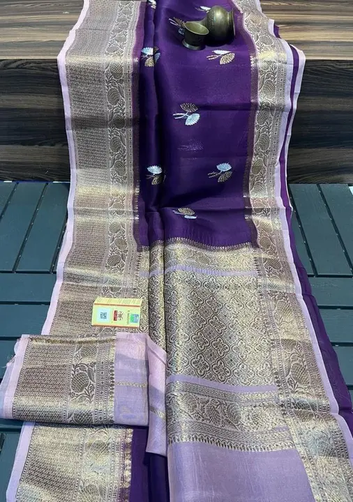 Banarasi kora organza silk  uploaded by NOOR FABRICS.  on 11/28/2023