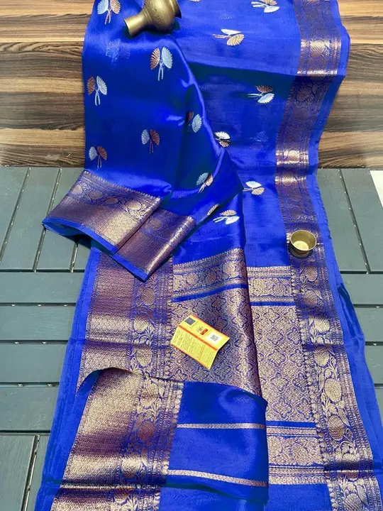 Banarasi kora organza silk  uploaded by NOOR FABRICS.  on 11/28/2023