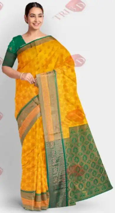 Traditional satin copper zari  uploaded by Asian saree on 11/28/2023