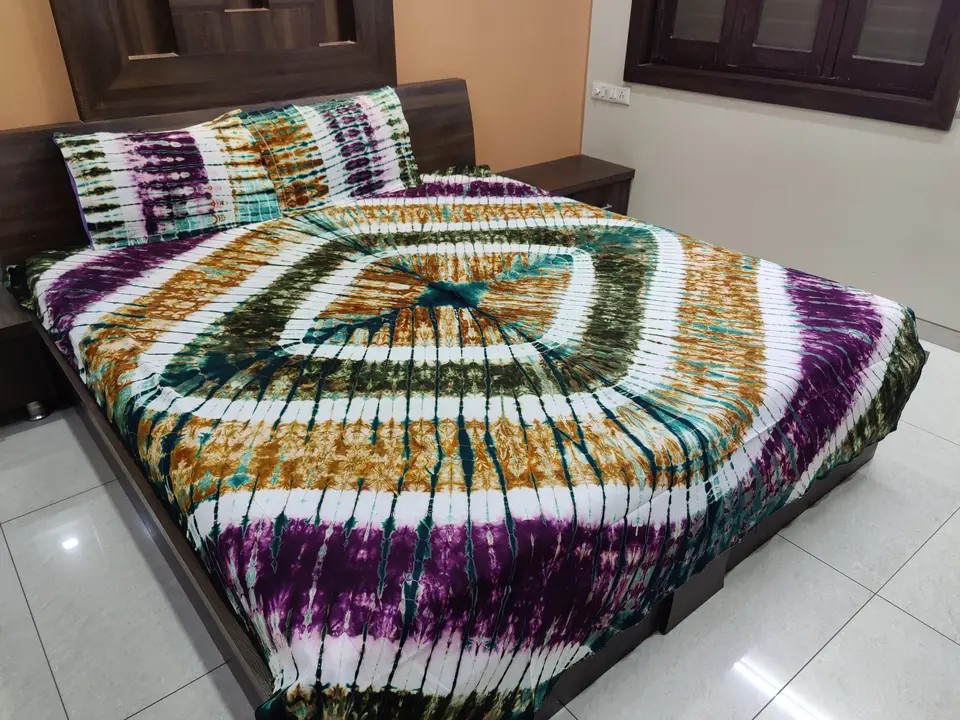 BANDHNI PRINT BEDSHEETS uploaded by ICON DRESSES on 11/28/2023