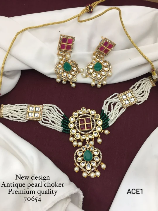 Jewellery Bridal Dulhan Set Wedding Jewellery
 for Women uploaded by business on 11/28/2023