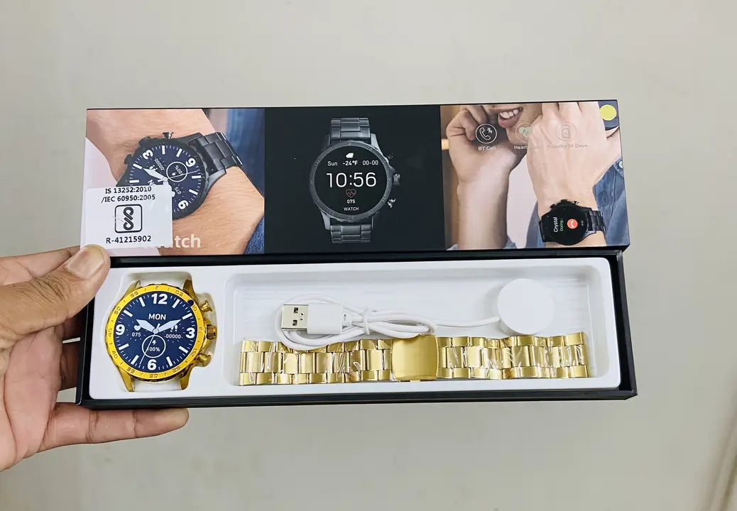 Gen 7 Golden Smart watch 9680631628 uploaded by business on 11/28/2023