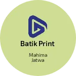 Business logo of Batik print