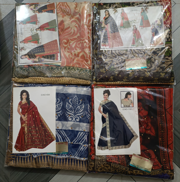 Mix saree uploaded by Jai maa durga textile and Aaradhya manufacturer  on 11/29/2023