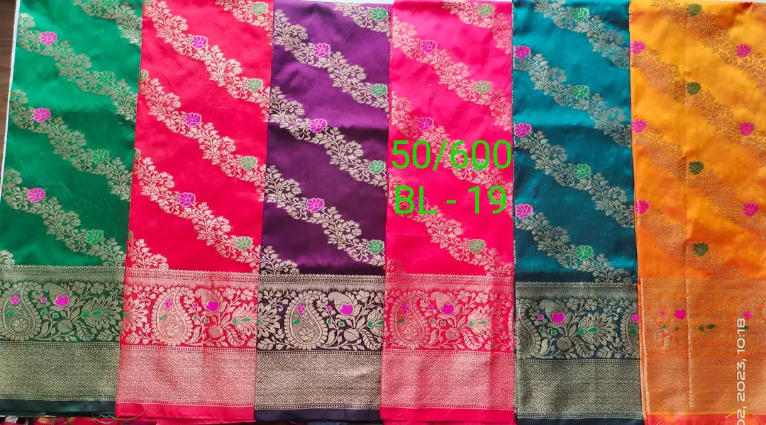 Rich pallu, broket blouse, with Mina
Quality:- 50/600
: uploaded by R V FASHION HUB on 11/29/2023