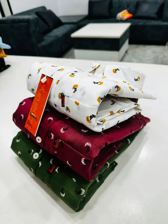 Superdry Printed Shirts premium quality uploaded by business on 12/1/2023