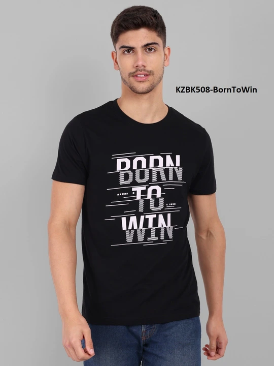 T shirt, printed t shirt, graphic printed, plan t shirt  uploaded by Satvik garments on 12/1/2023