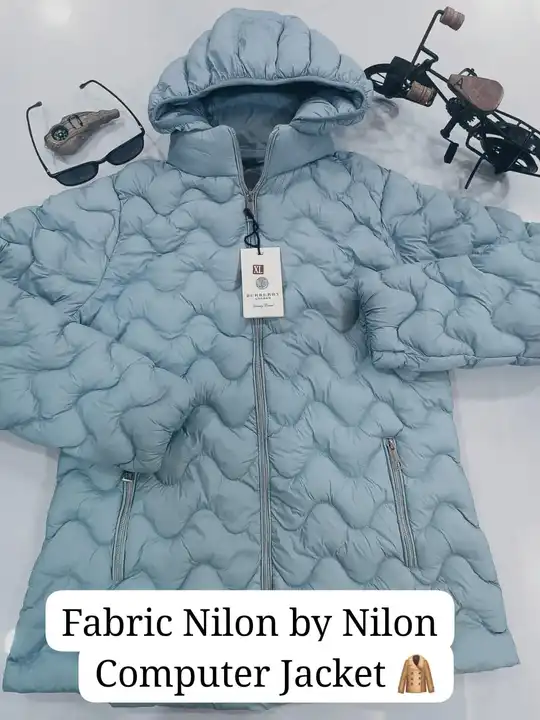 Nylon filling jacket  uploaded by kanishk fashions on 12/1/2023