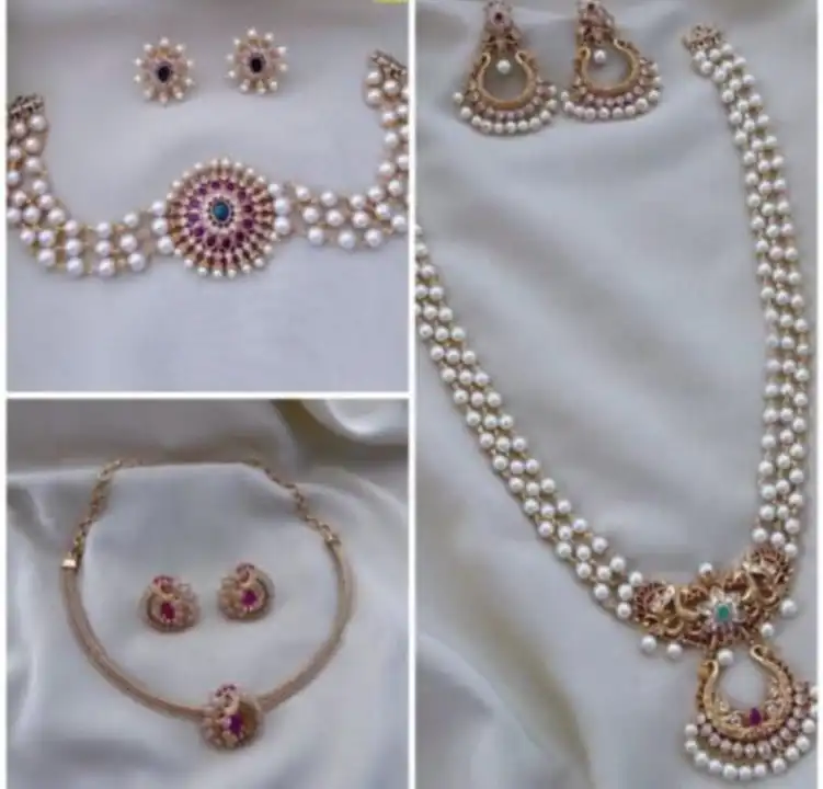 Necklace set  uploaded by business on 12/1/2023