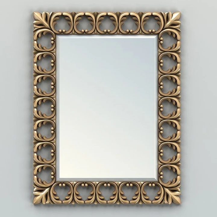Gold 
Mirror Frame  uploaded by I Wood Handicrafts on 12/1/2023