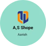 Business logo of A,s shope