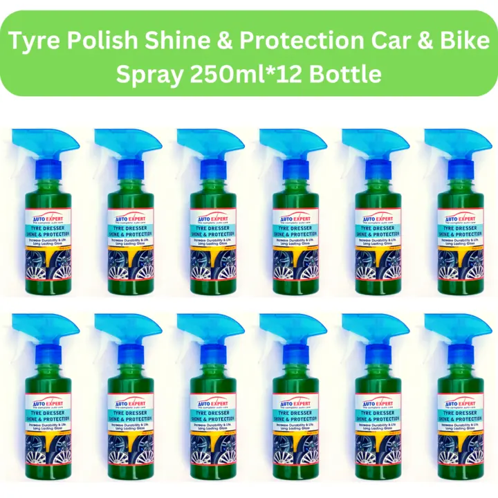 Auto Expert Tyre Polish (250ml*12Bottle) shine & Protection  uploaded by business on 12/1/2023