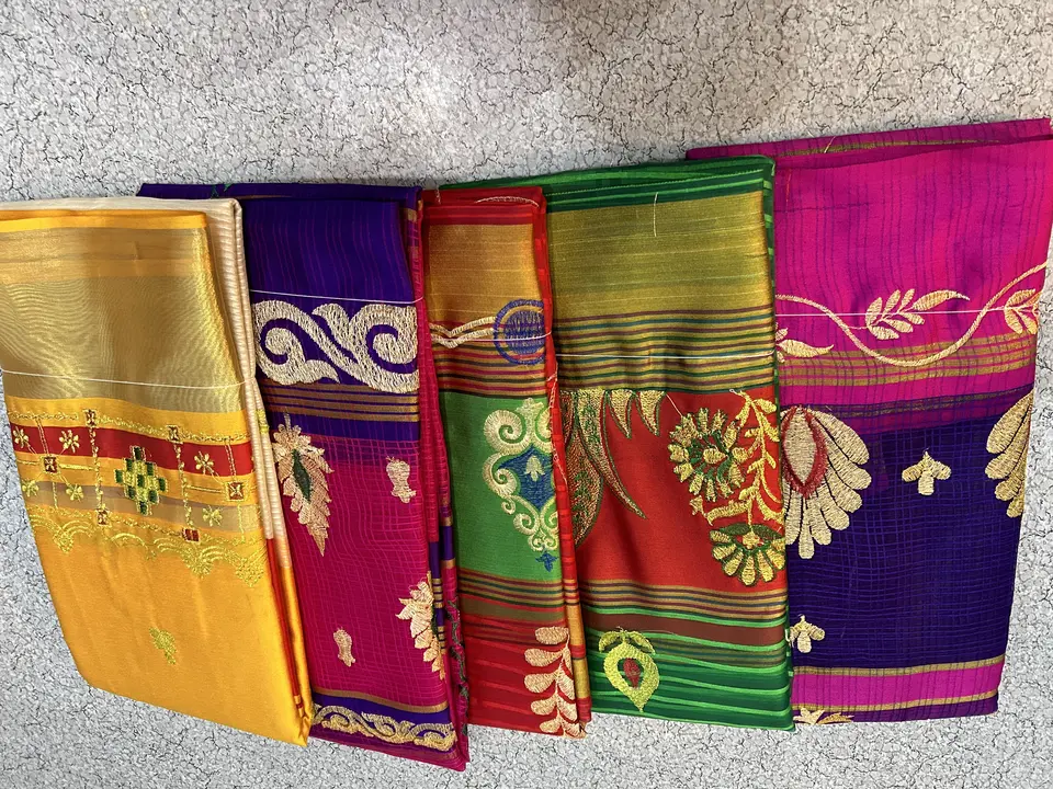 Daily wear saree uploaded by business on 12/1/2023