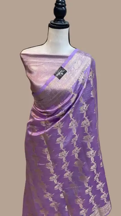 Banarsi Semi Gergot Soft Saree uploaded by Meenawala Fabrics on 12/2/2023