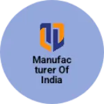 Business logo of Manufacturer of india