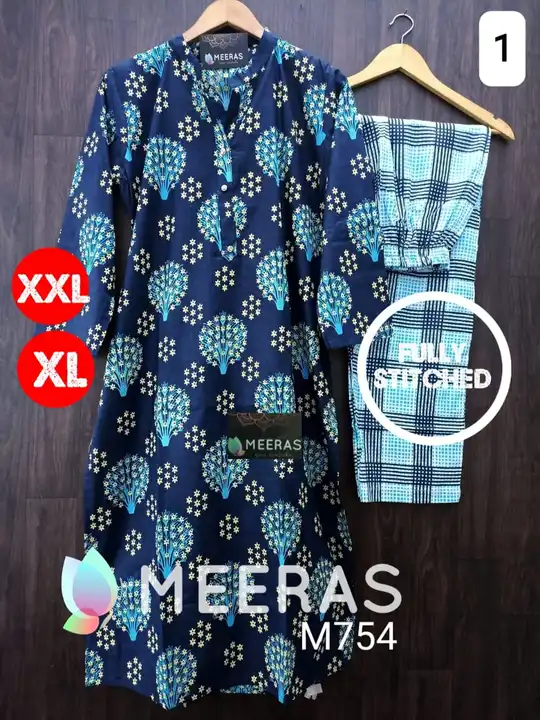 Cotton printed kurti  uploaded by AITBAR textile on 12/2/2023