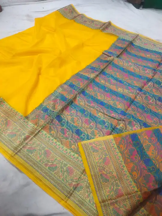 Banarasi organza Silk saree uploaded by Ahmad Textile on 12/3/2023