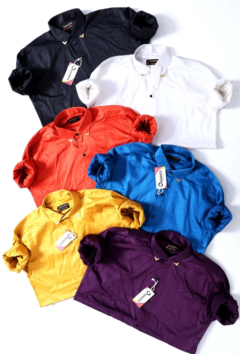 Satan or towill febric cotton shirt  uploaded by DARAMEN Shirts             शर्ट मेनुफक्चरिंग  on 12/4/2023