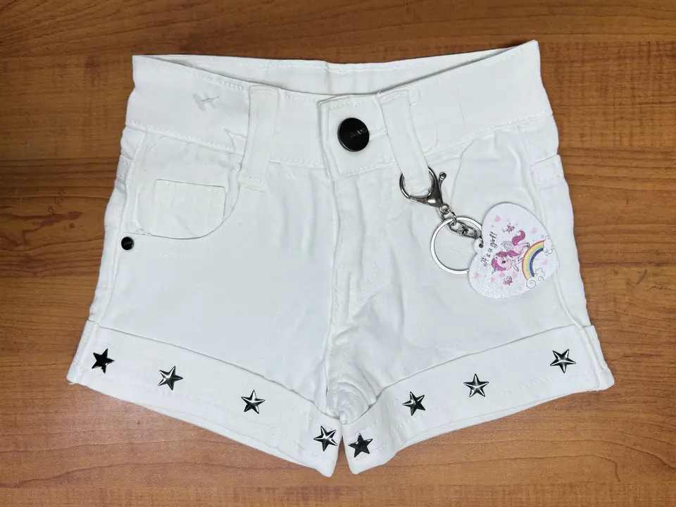 Girls denim shorts  uploaded by Kumte garments on 12/4/2023