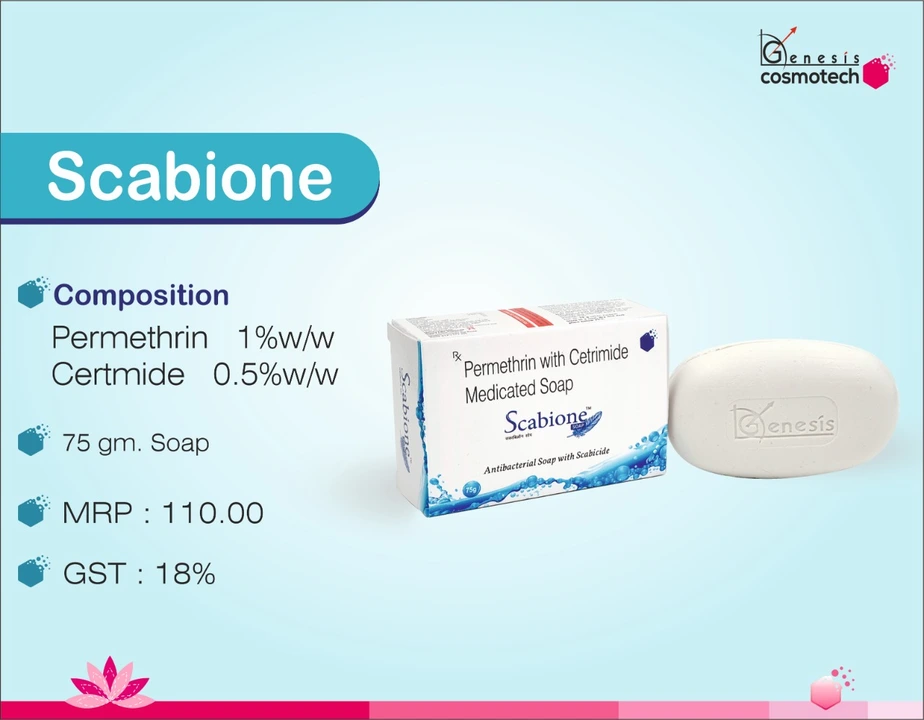 Scabione soap  uploaded by Glow-vit pharmaceutical on 12/4/2023