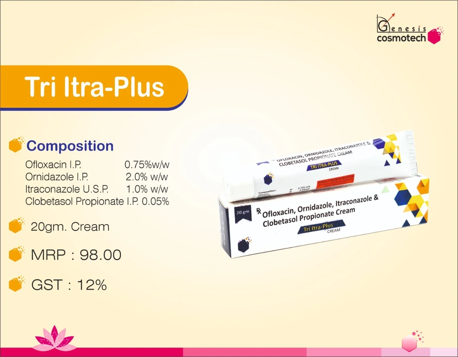 Tri-itra plus cream uploaded by Glow-vit pharmaceutical on 12/4/2023