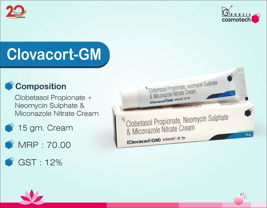 Clovacort-gm cream uploaded by Glow-vit pharmaceutical on 12/4/2023