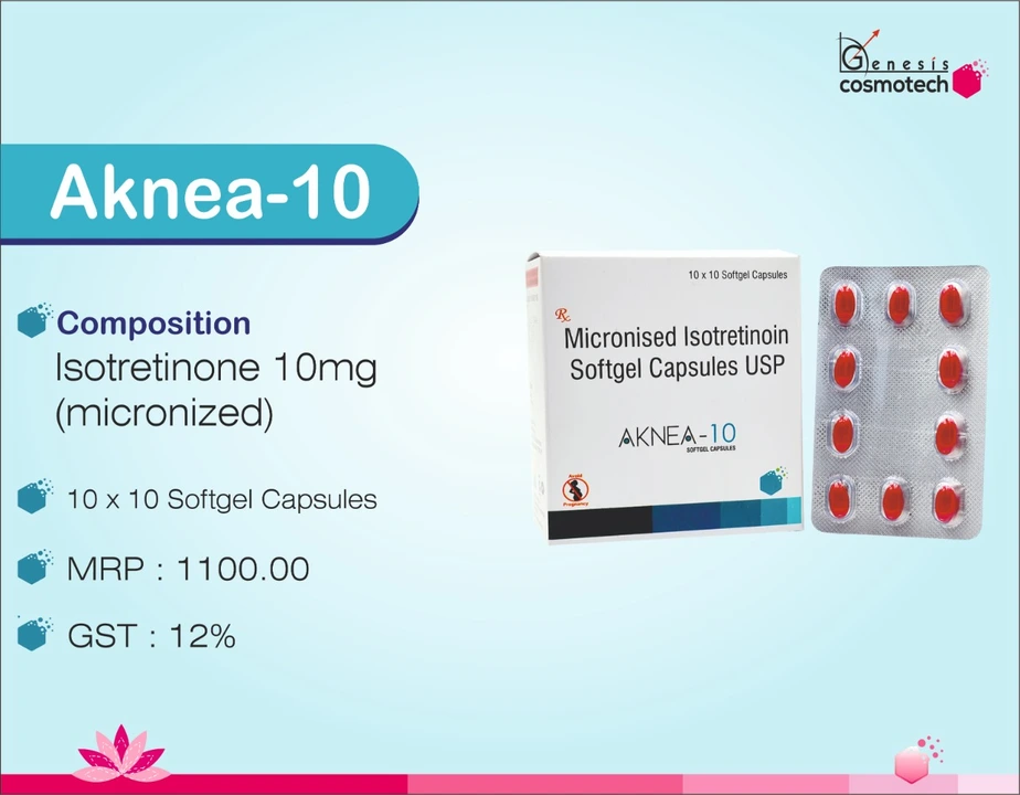 Aknia-10 cap uploaded by Glow-vit pharmaceutical on 12/4/2023