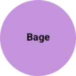Business logo of bage