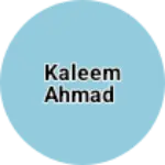 Business logo of Kaleem ahmad