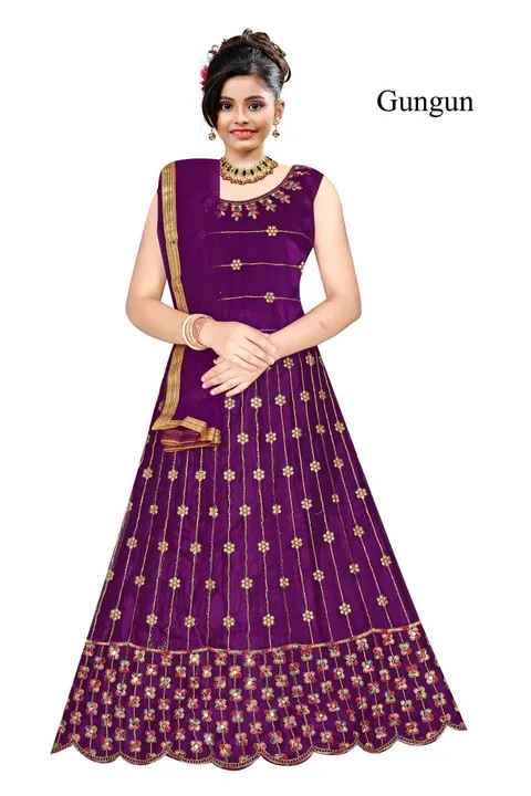 Kids lehnga uploaded by Wedding collection on 12/4/2023