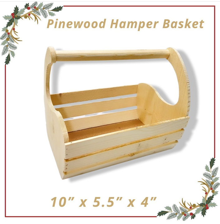 Pine wood hamper  uploaded by Shree sai wooden craft on 12/4/2023