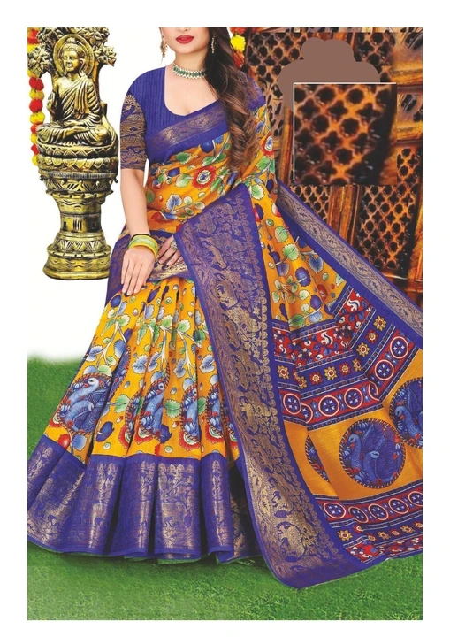 Beautiful jacquard saree uploaded by Manomaya on 12/4/2023