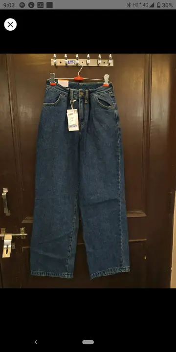 Girls highwaist straight fit jeans uploaded by business on 12/4/2023