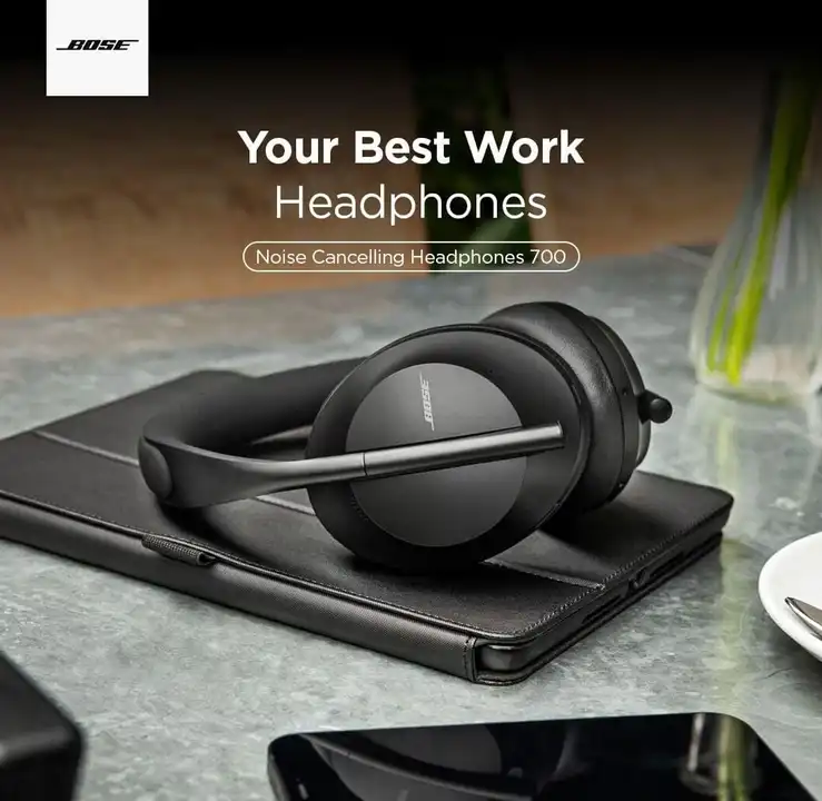 Bose headphones  uploaded by Digitia  on 12/4/2023
