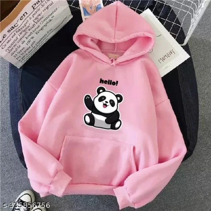 Latest women fashion teddy print hoodies uploaded by Idrishiproduction on 12/5/2023