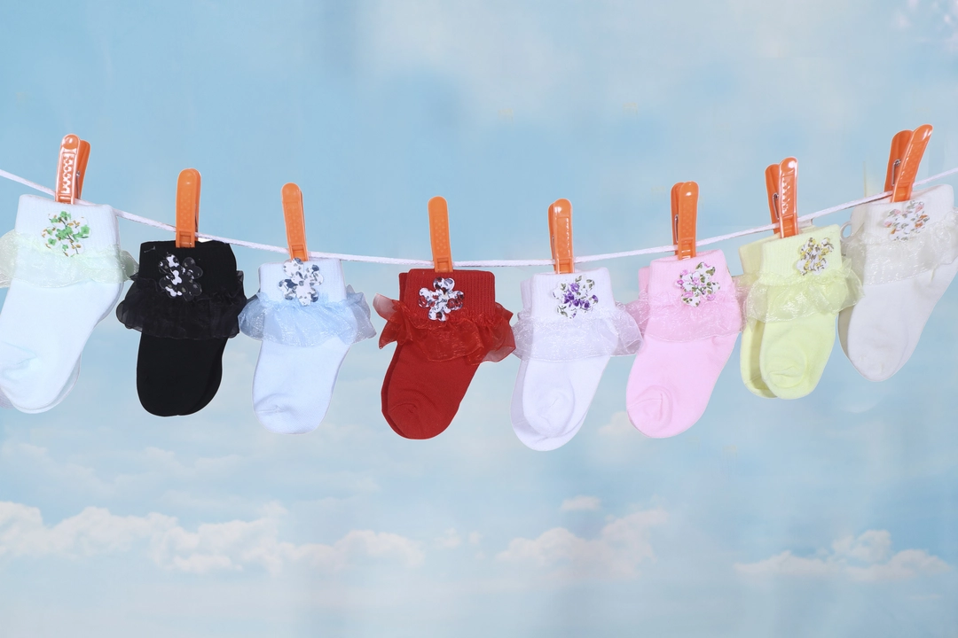 Kids socks 0 to 2 years uploaded by Shree shyam fashion on 12/5/2023